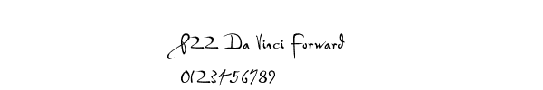Fuente P22 Da Vinci Forward.ttf