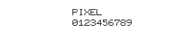 Fuente PIXEL.TTF