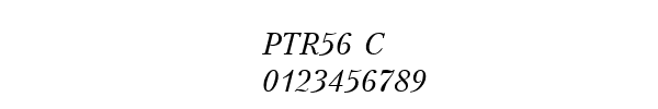Fuente PTR56 C.TTF