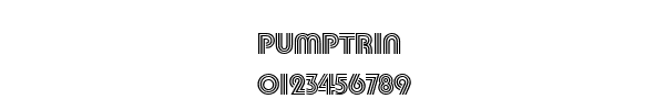 Fuente PUMPTRIN.TTF