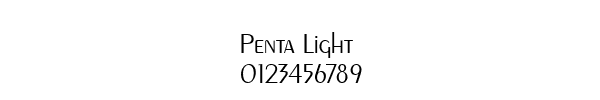 Fuente Penta Light.TTF