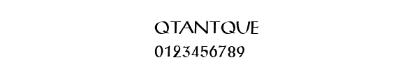 Fuente QTANTQUE.TTF