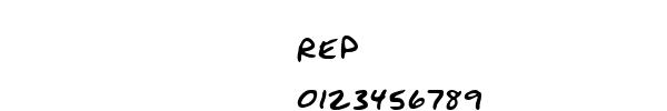 Fuente REP.TTF