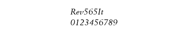 Fuente Rev565It.ttf
