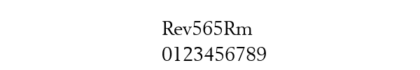 Fuente Rev565Rm.ttf