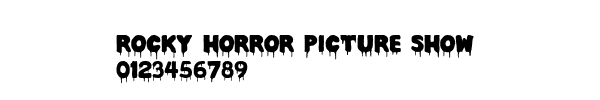 Fuente Rocky Horror Picture Show.ttf