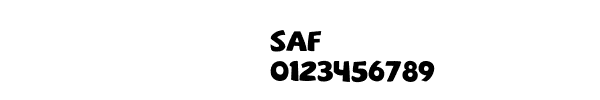 Fuente SAF.ttf