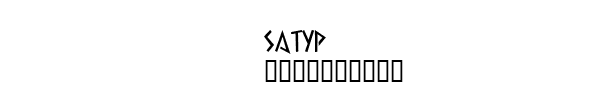 Fuente SATYP.TTF