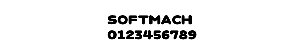 Fuente SOFTMACH.OTF