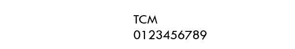 Fuente TCM.TTF