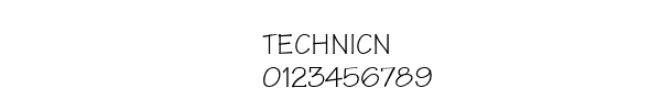 Fuente TECHNICN.TTF