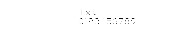 Fuente Txt.ttf