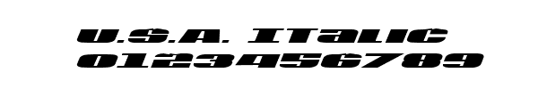 Fuente U.S.A. Italic.ttf