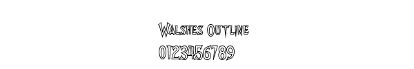 Fuente Walshes Outline.ttf