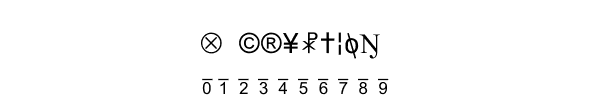 Fuente X cryption.ttf