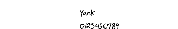 Fuente Yank.ttf