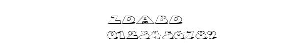 Fuente ZDABD.TTF