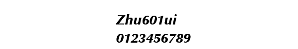 Fuente Zhu601ui.ttf