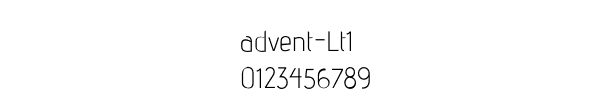 Fuente advent-Lt1.otf