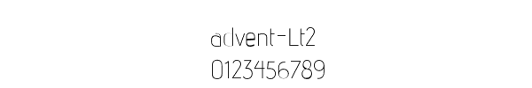 Fuente advent-Lt2.otf