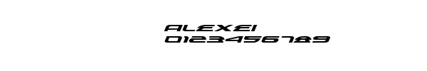 Fuente alexei.ttf