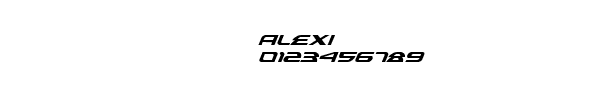 Fuente alexi.ttf