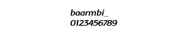 Fuente baarmbi_.TTF