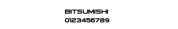 Fuente bitsumishi.TTF