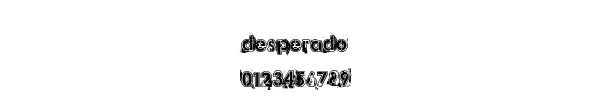 Fuente desperado.ttf