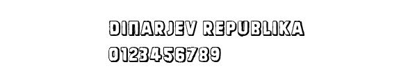 Fuente dinarjev republika.ttf