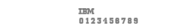 Fuente ibm.ttf