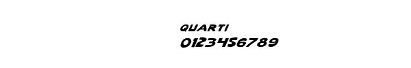 Fuente quarti.ttf