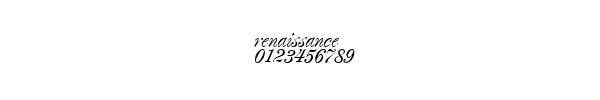 Fuente renaissance.ttf