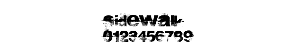 Fuente sidewalk.ttf