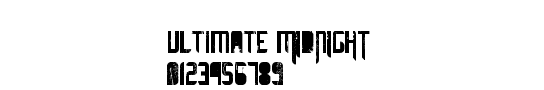 Fuente ultimate MIDNIGHT.ttf