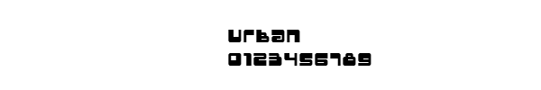 Fuente urban.ttf