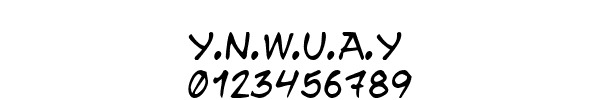 Fuente y.n.w.u.a.y.ttf