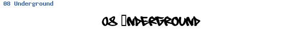 Fuente 08 Underground.TTF
