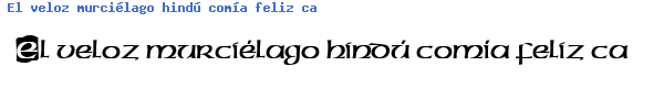 Fuente A025A00D.TTF