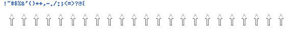 Fuente ARROWS2.TTF