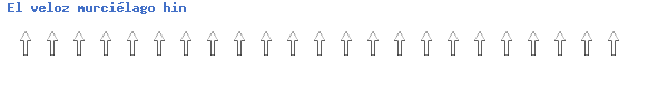 Fuente ARROWS2.TTF