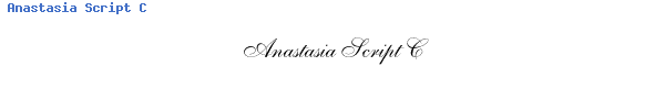 Fuente Anastasia Script C.ttf