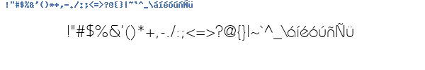 Fuente BAHAMALN.TTF