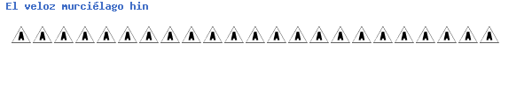 Fuente BULLETS3.TTF