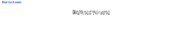 Fuente Burnstown.ttf