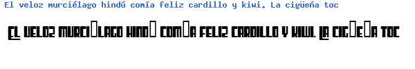 Fuente COSMAB.TTF