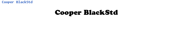 Fuente Cooper BlackStd.ttf