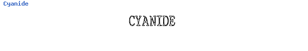 Fuente Cyanide.ttf
