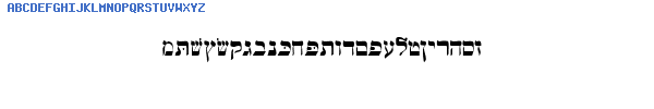 Fuente Hebrew-WSI Regular.ttf