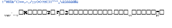 Fuente Hebrew-WSI Regular.ttf